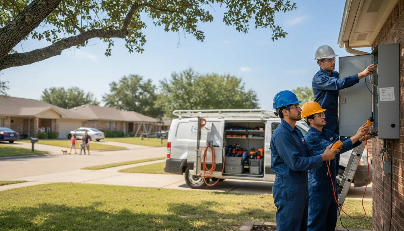 Certified electrician providing emergency electrical services in Dante, VA